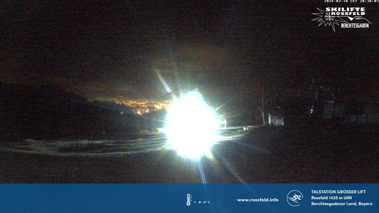 Archiv Foto Webcam Skigebiet Rossfeld: Großer Lift