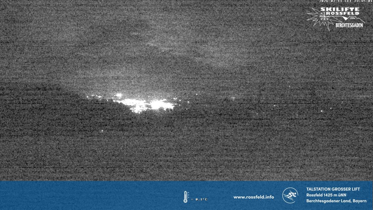 Archived image Webcam Rossfeld ski resort: Großer lift T-Bar