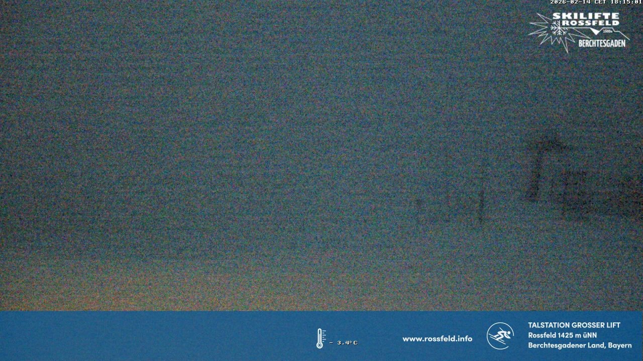 Archiv Foto Webcam Skigebiet Rossfeld: Großer Lift