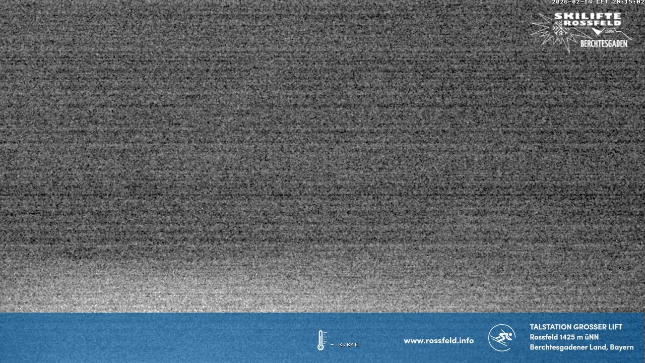 Archiv Foto Webcam Skigebiet Rossfeld: Großer Lift