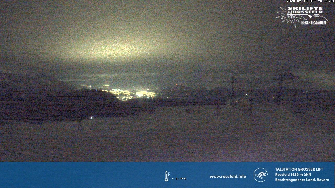 Archiv Foto Webcam Skigebiet Rossfeld: Großer Lift