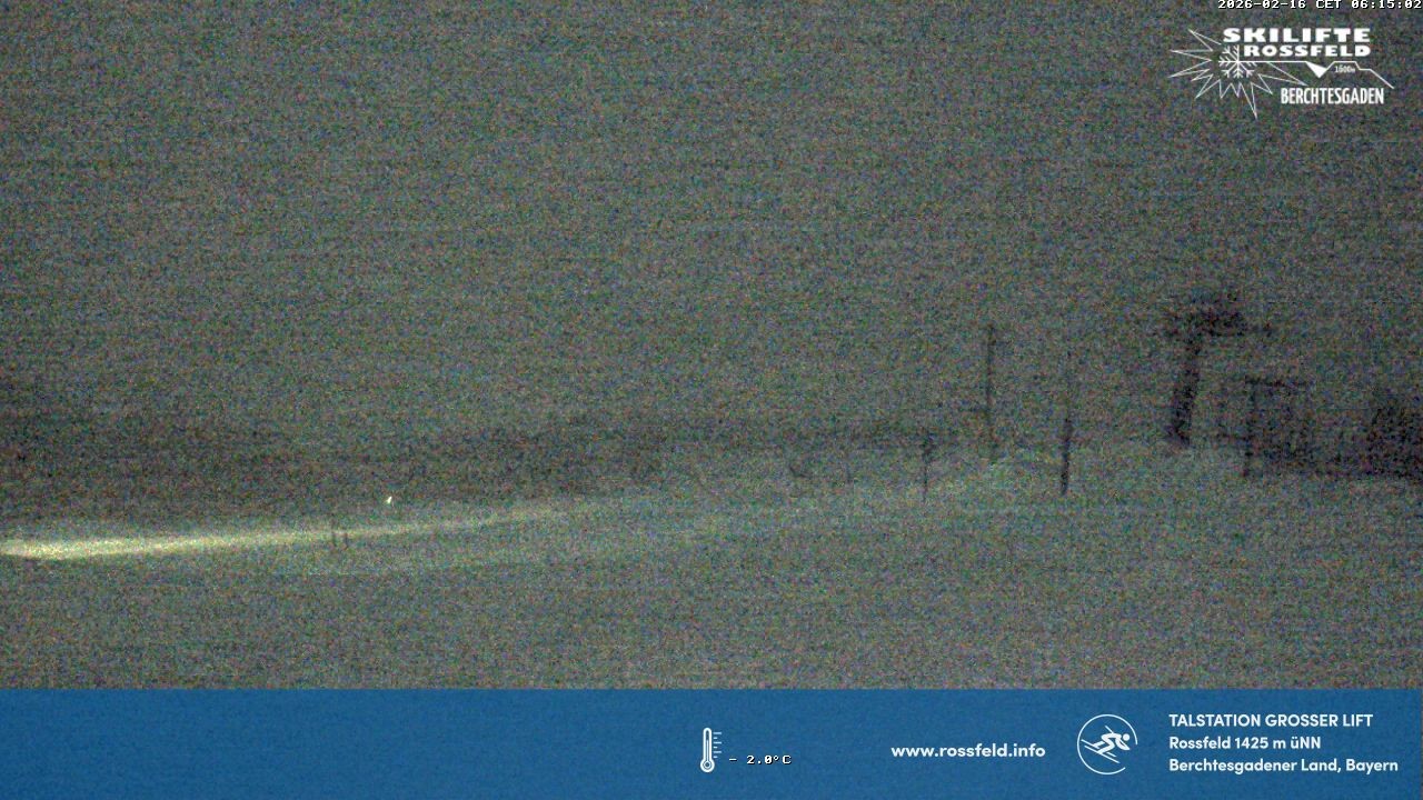 Archiv Foto Webcam Skigebiet Rossfeld: Großer Lift