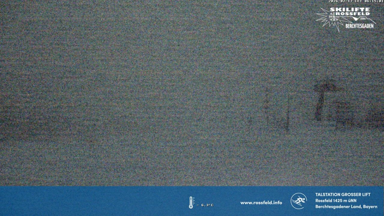 Archiv Foto Webcam Skigebiet Rossfeld: Großer Lift