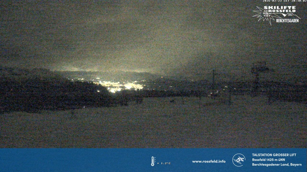 Archiv Foto Webcam Skigebiet Rossfeld: Großer Lift