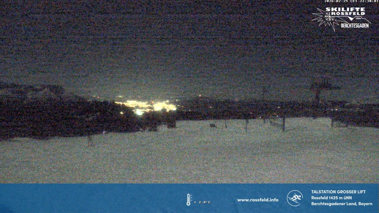 Archiv Foto Webcam Skigebiet Rossfeld: Großer Lift