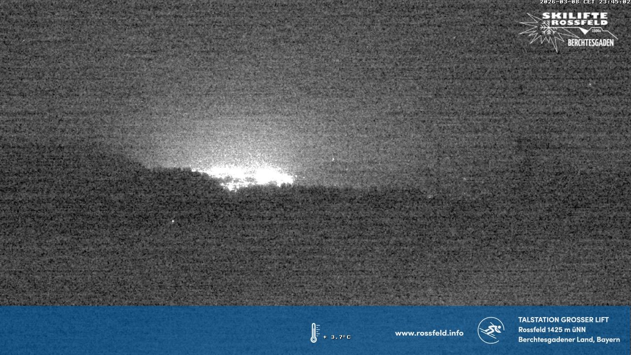 Archiv Foto Webcam Skigebiet Rossfeld: Großer Lift