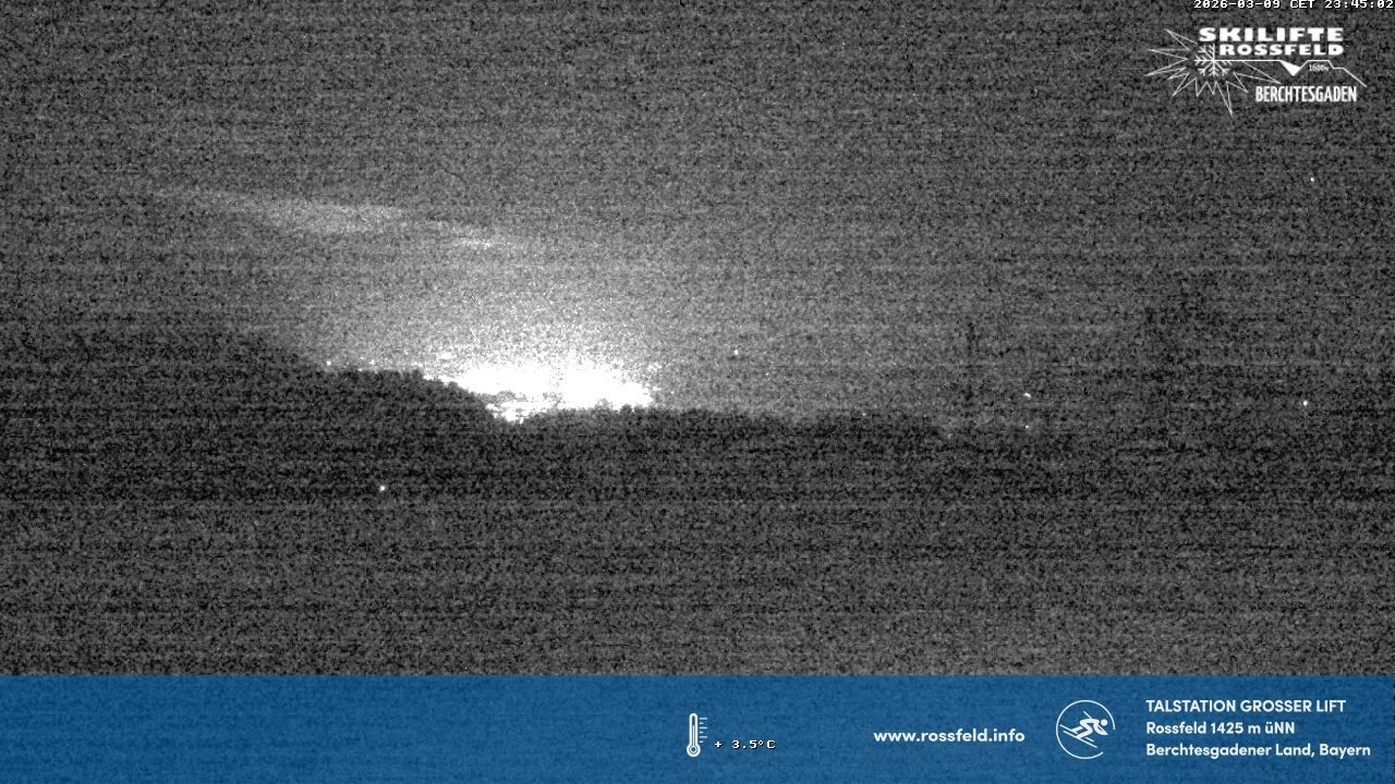 Archiv Foto Webcam Skigebiet Rossfeld: Großer Lift