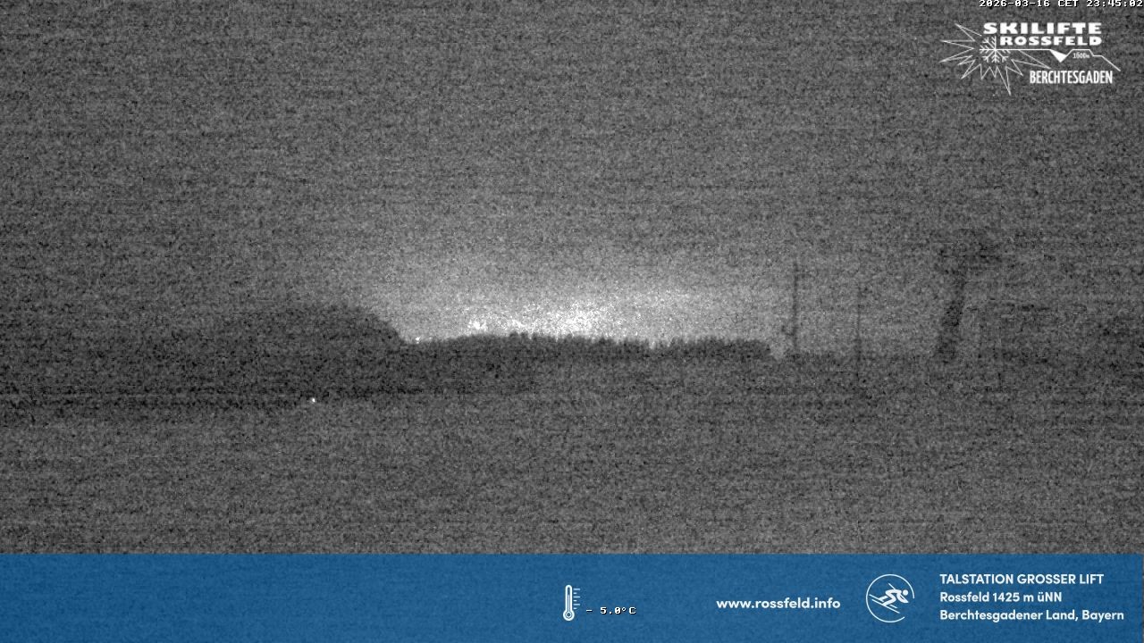 Archiv Foto Webcam Skigebiet Rossfeld: Großer Lift