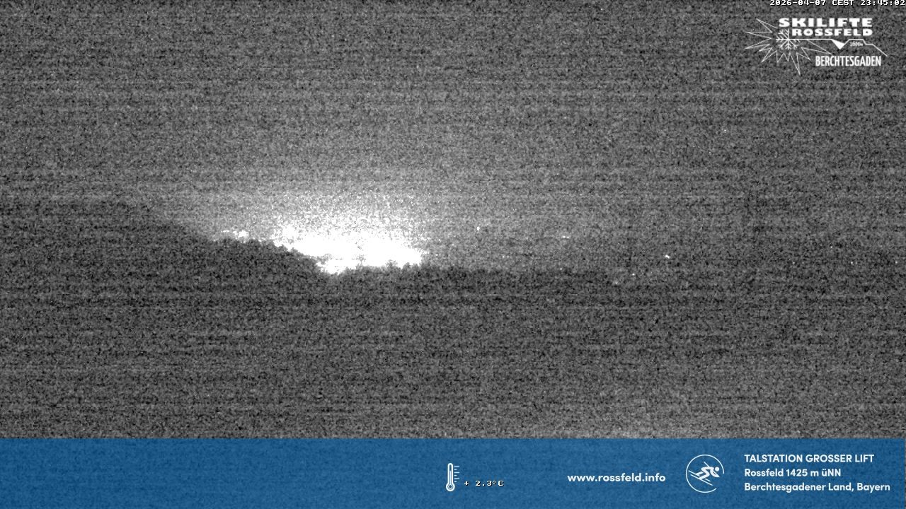 Archived image Webcam Rossfeld ski resort: Großer lift T-Bar