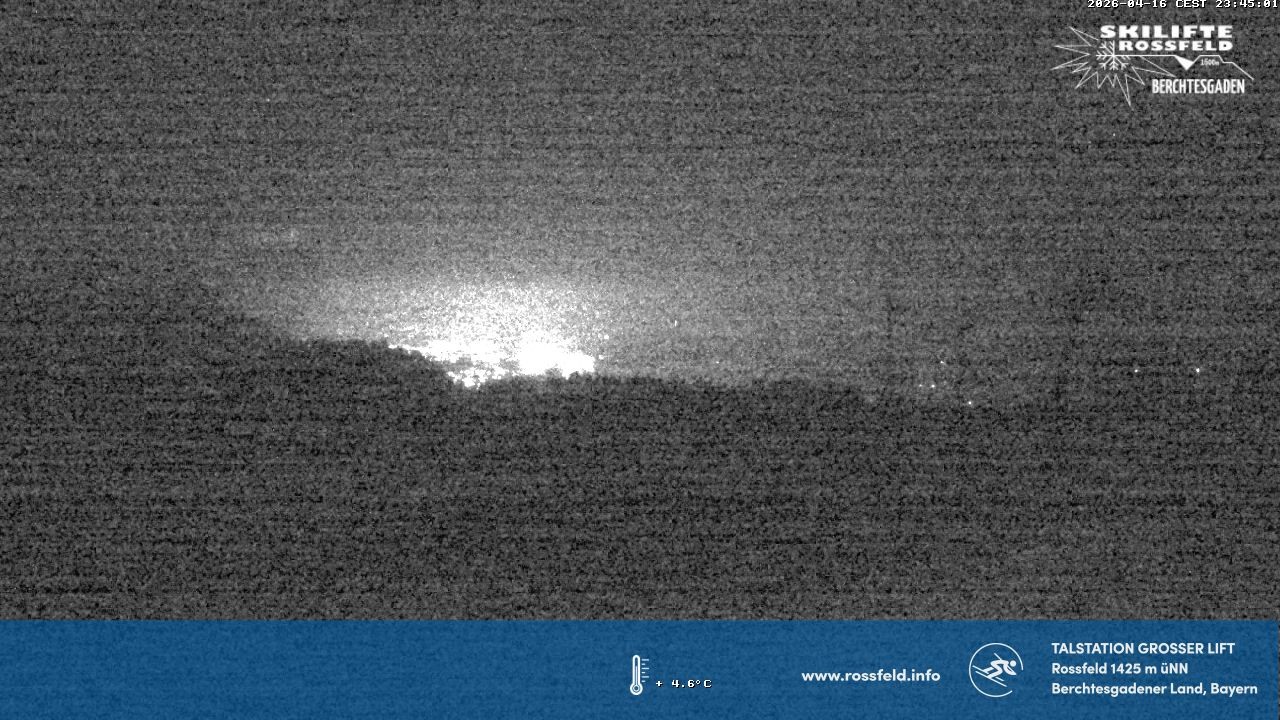 Archived image Webcam Rossfeld ski resort: Großer lift T-Bar