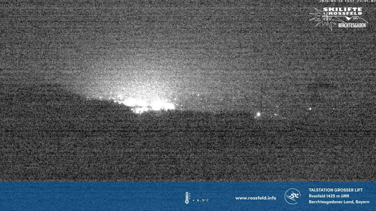 Archiv Foto Webcam Skigebiet Rossfeld: Großer Lift