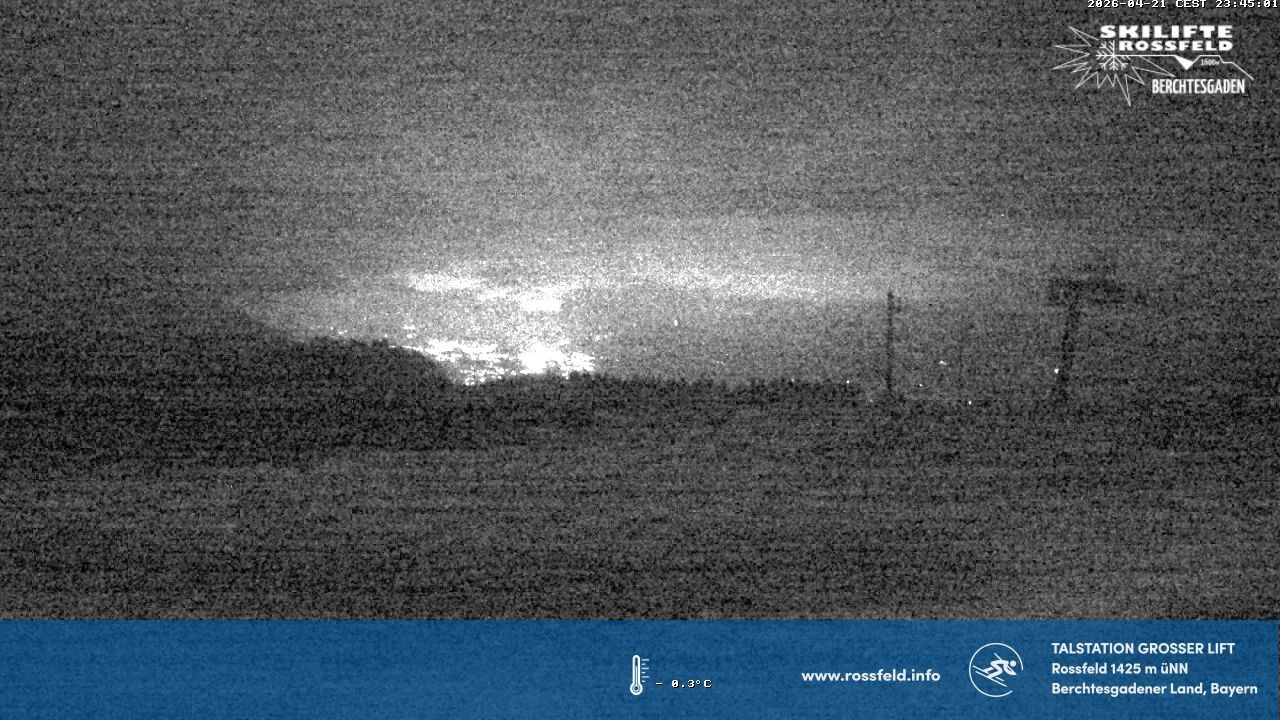 Archived image Webcam Rossfeld ski resort: Großer lift T-Bar