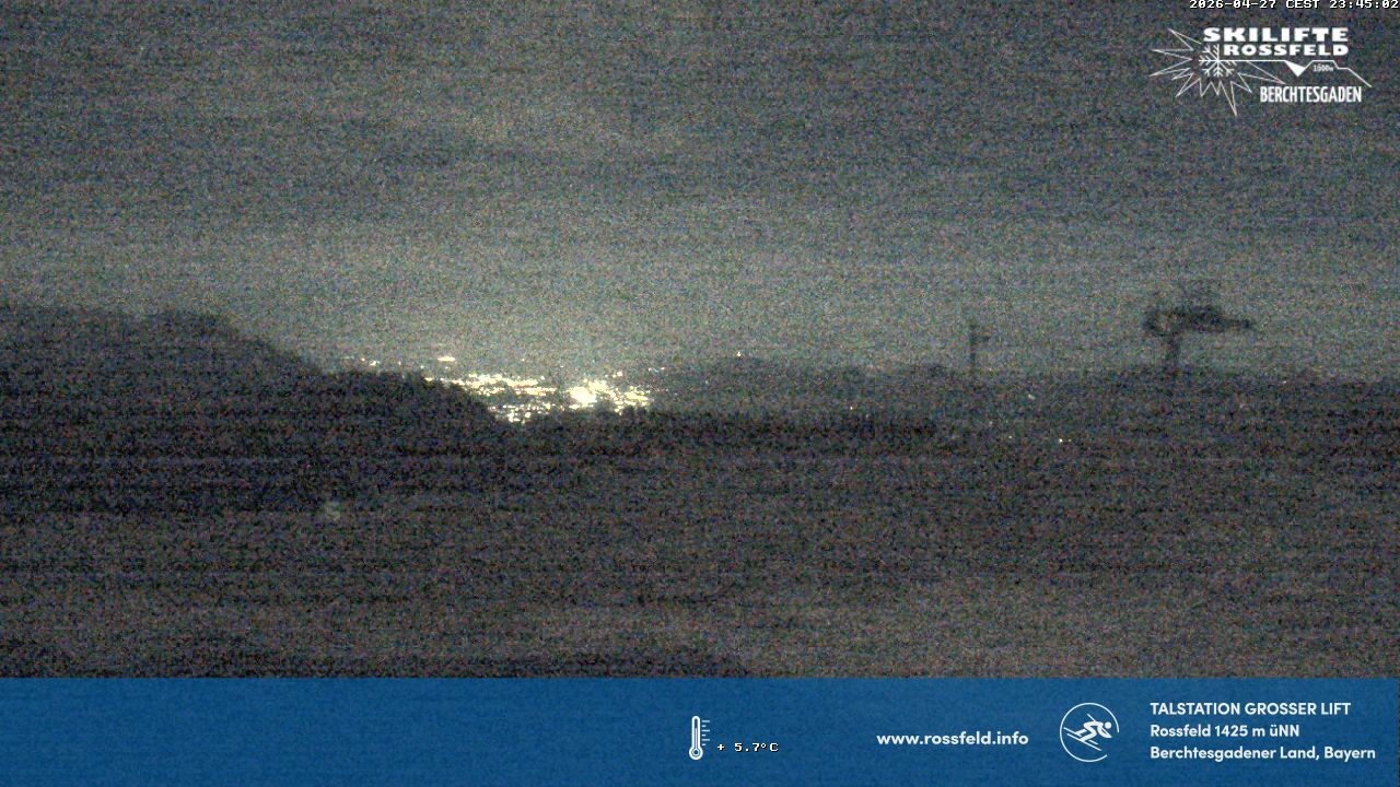 Archived image Webcam Rossfeld ski resort: Großer lift T-Bar