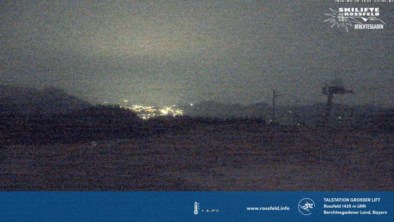 Archiv Foto Webcam Skigebiet Rossfeld: Großer Lift