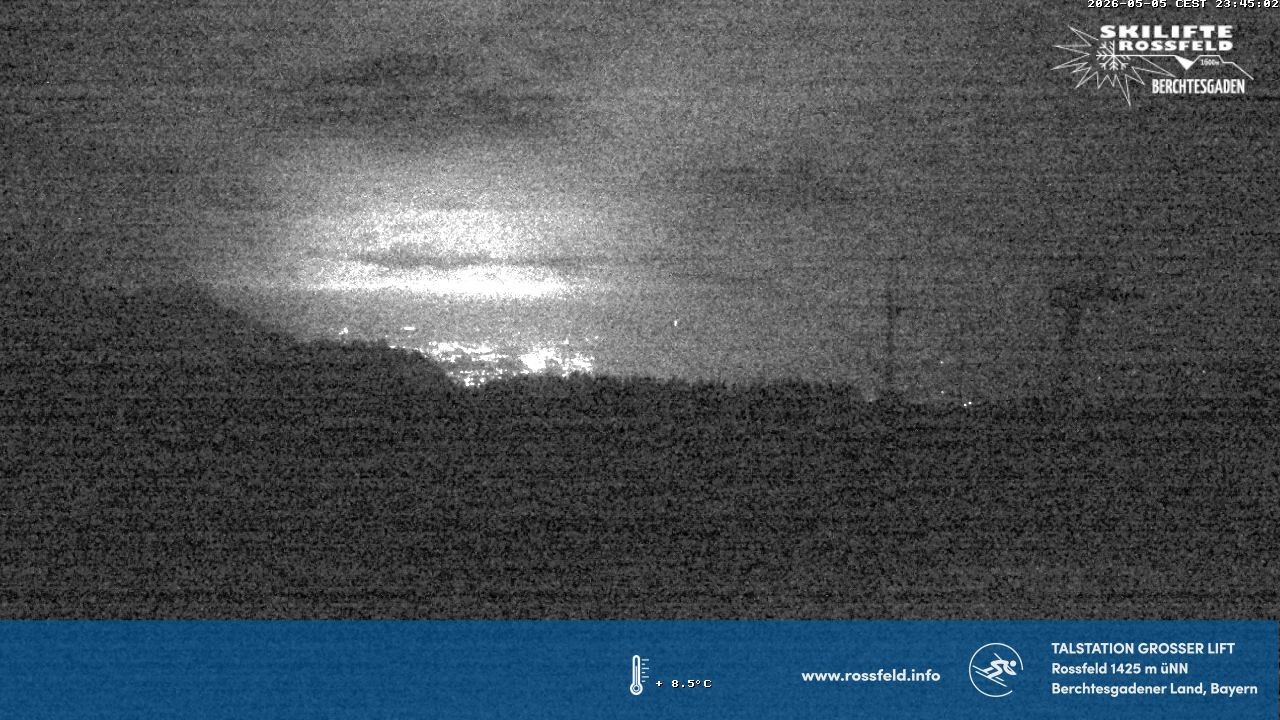Archived image Webcam Rossfeld ski resort: Großer lift T-Bar