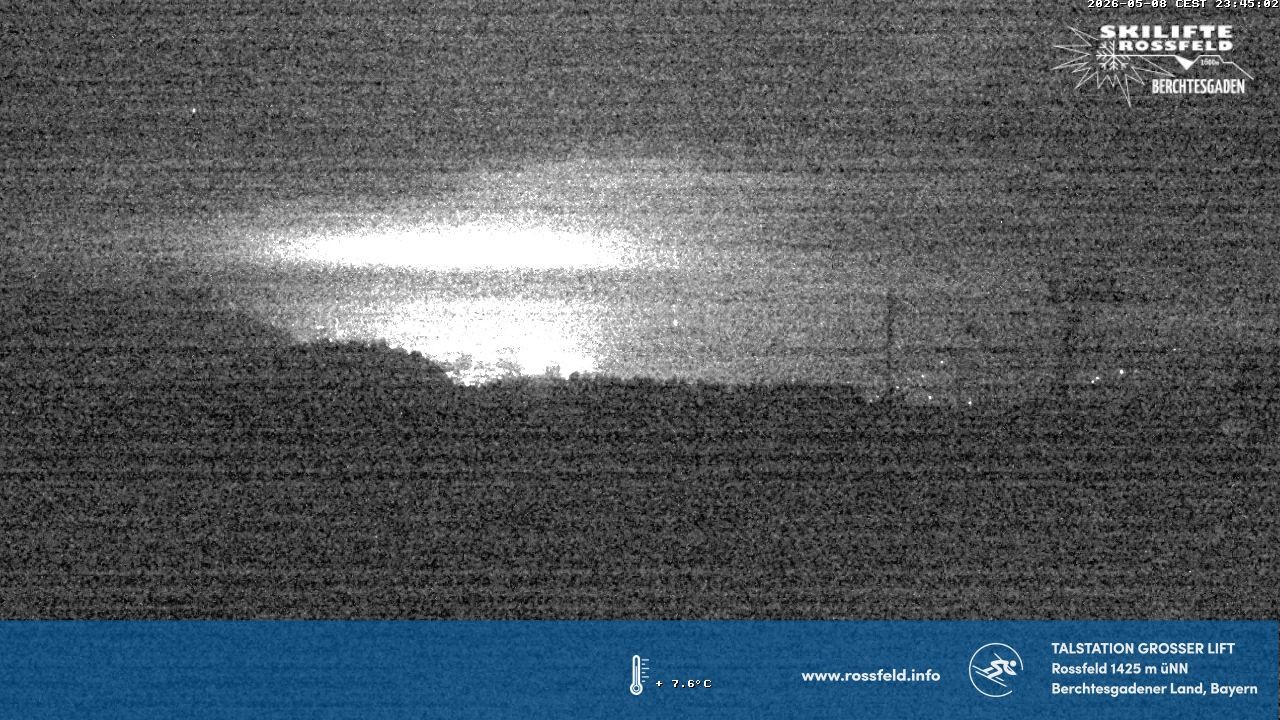 Archived image Webcam Rossfeld ski resort: Großer lift T-Bar