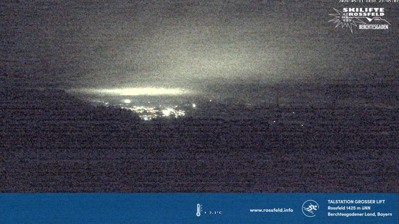 Archiv Foto Webcam Skigebiet Rossfeld: Großer Lift