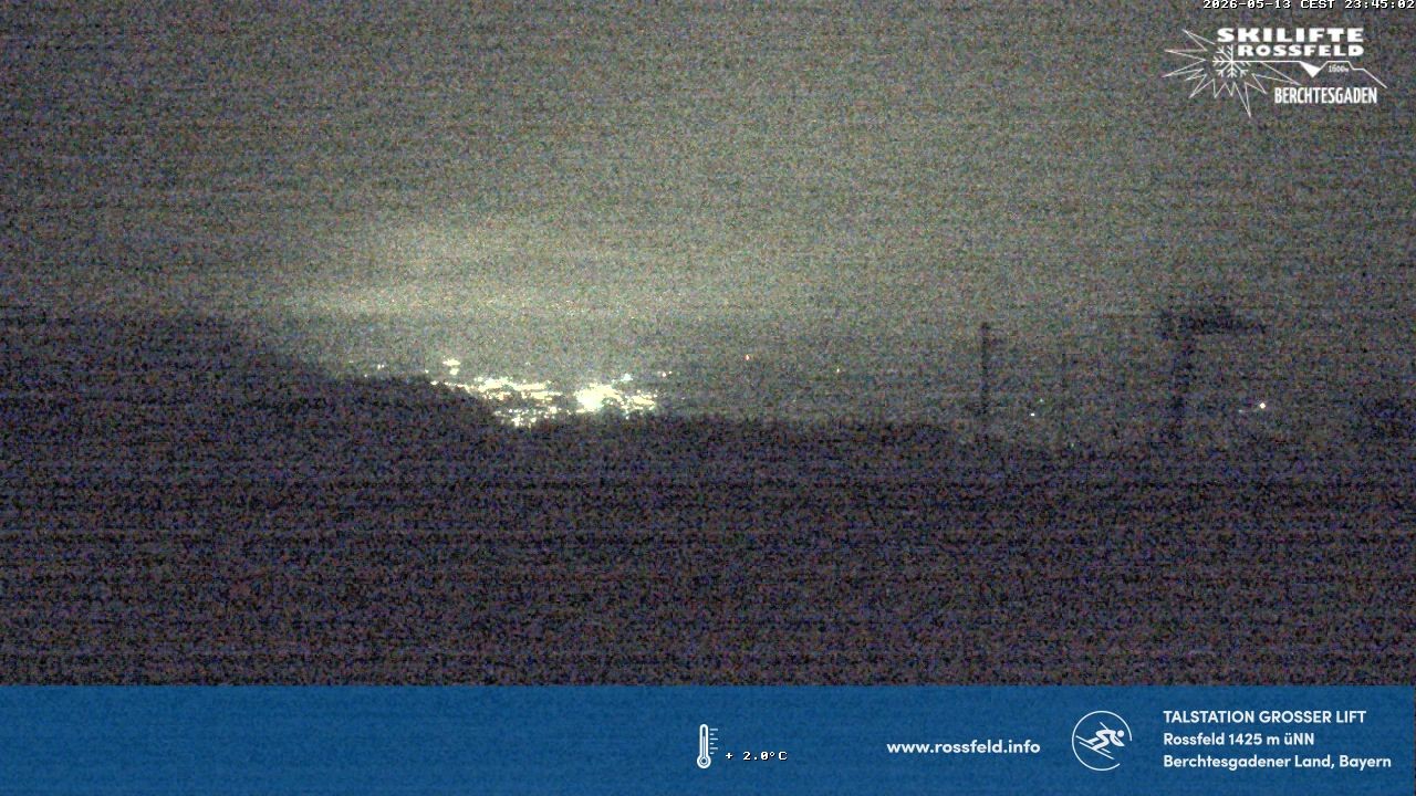 Archiv Foto Webcam Skigebiet Rossfeld: Großer Lift