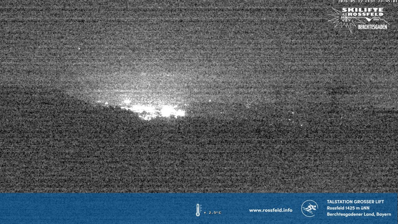Archiv Foto Webcam Skigebiet Rossfeld: Großer Lift