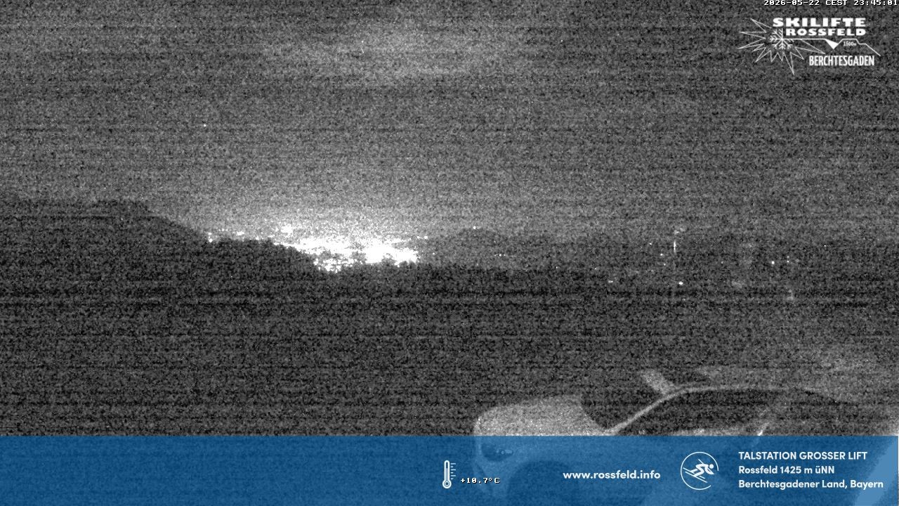 Archiv Foto Webcam Skigebiet Rossfeld: Großer Lift