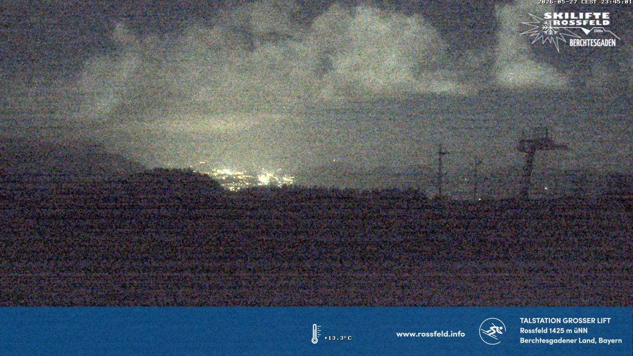 Archived image Webcam Rossfeld ski resort: Großer lift T-Bar