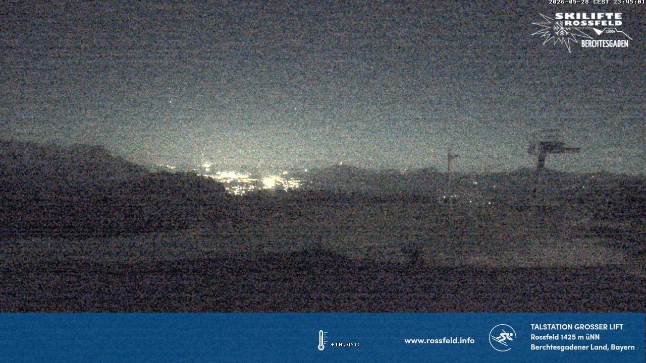 Archiv Foto Webcam Skigebiet Rossfeld: Großer Lift