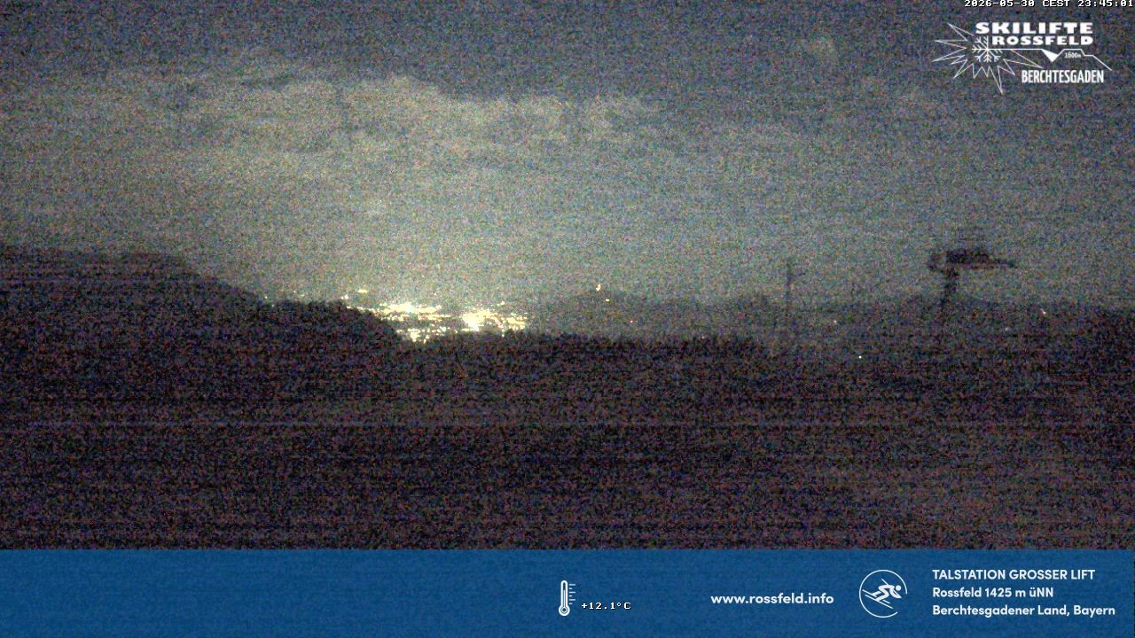 Archived image Webcam Rossfeld ski resort: Großer lift T-Bar