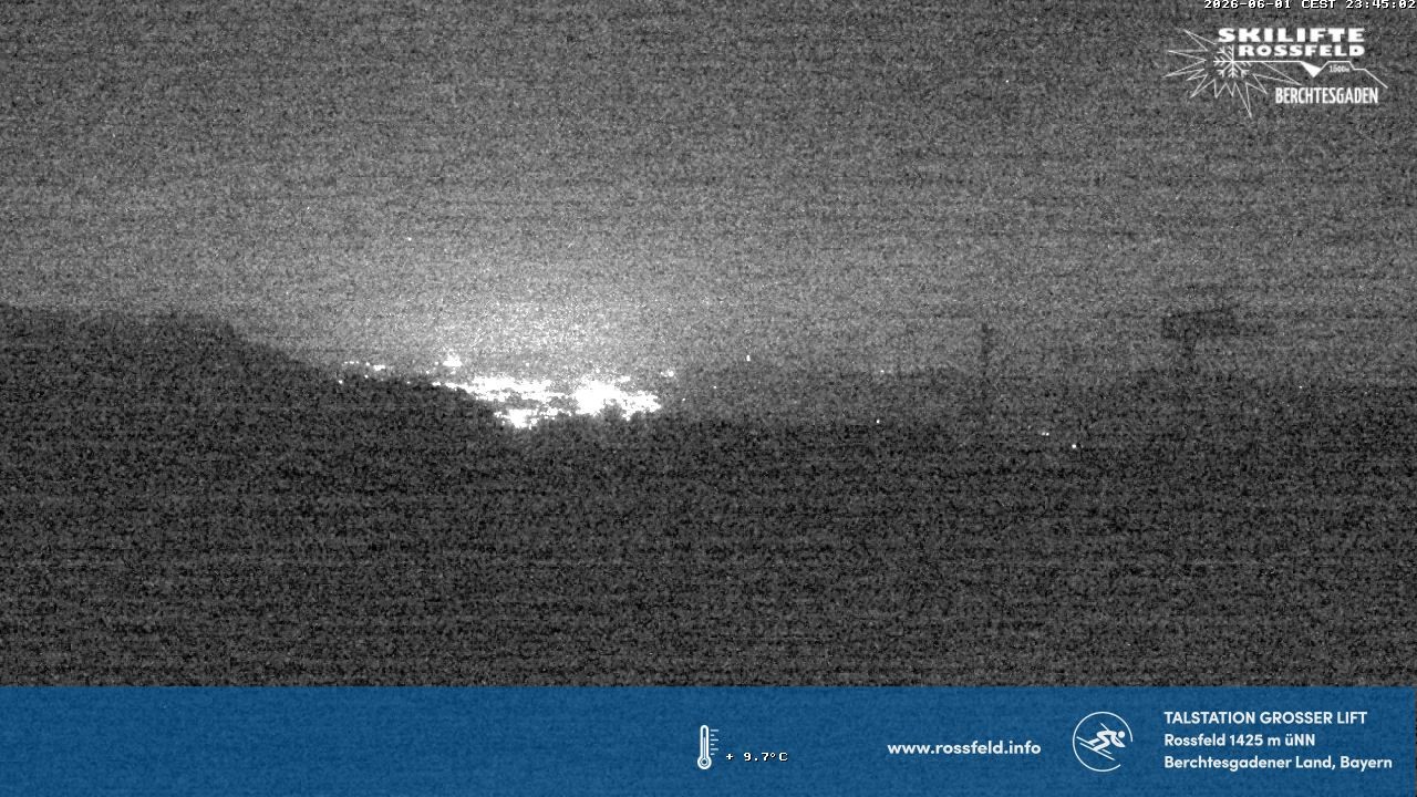 Archiv Foto Webcam Skigebiet Rossfeld: Großer Lift