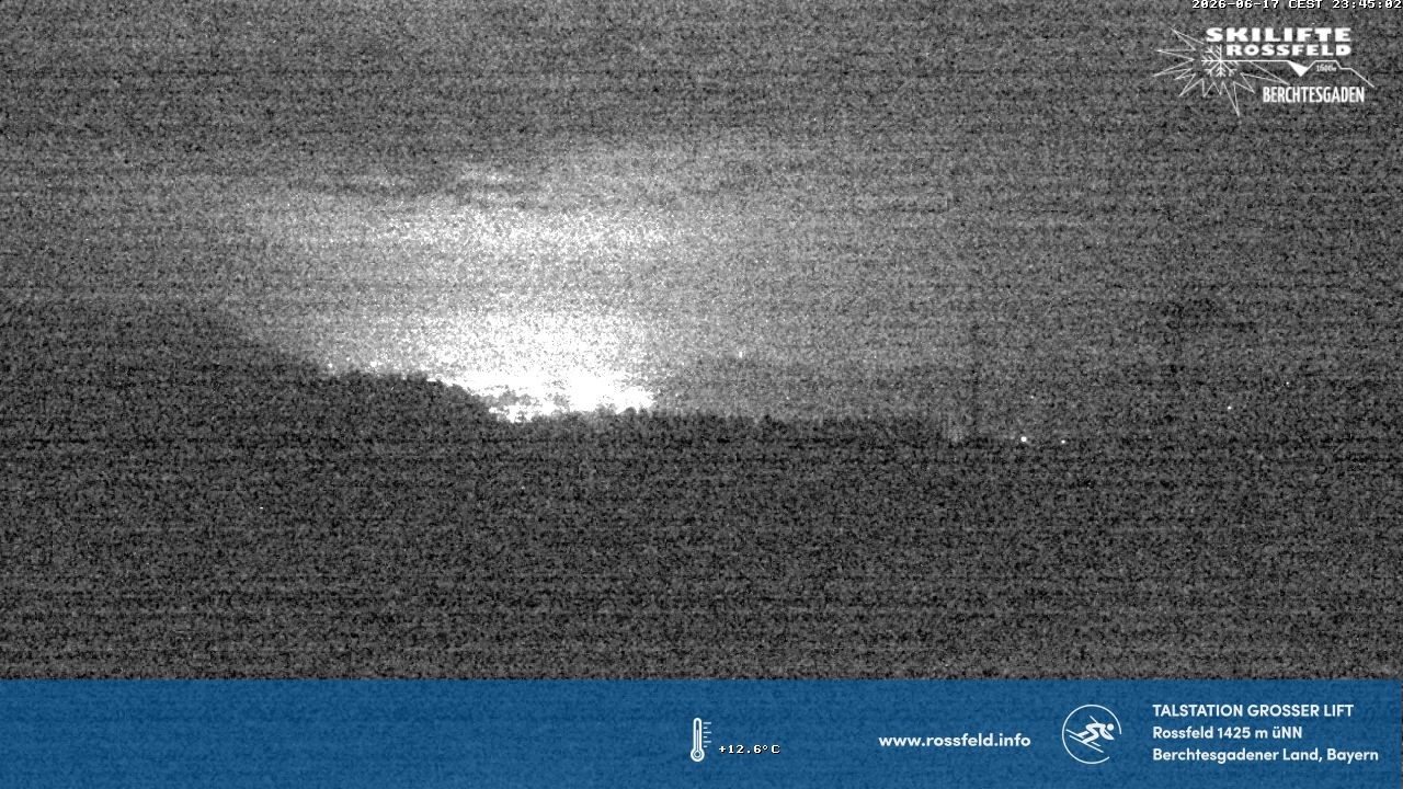 Archiv Foto Webcam Skigebiet Rossfeld: Großer Lift
