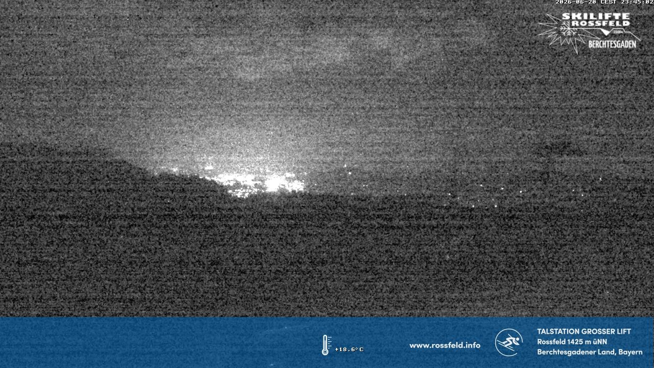 Archiv Foto Webcam Skigebiet Rossfeld: Großer Lift