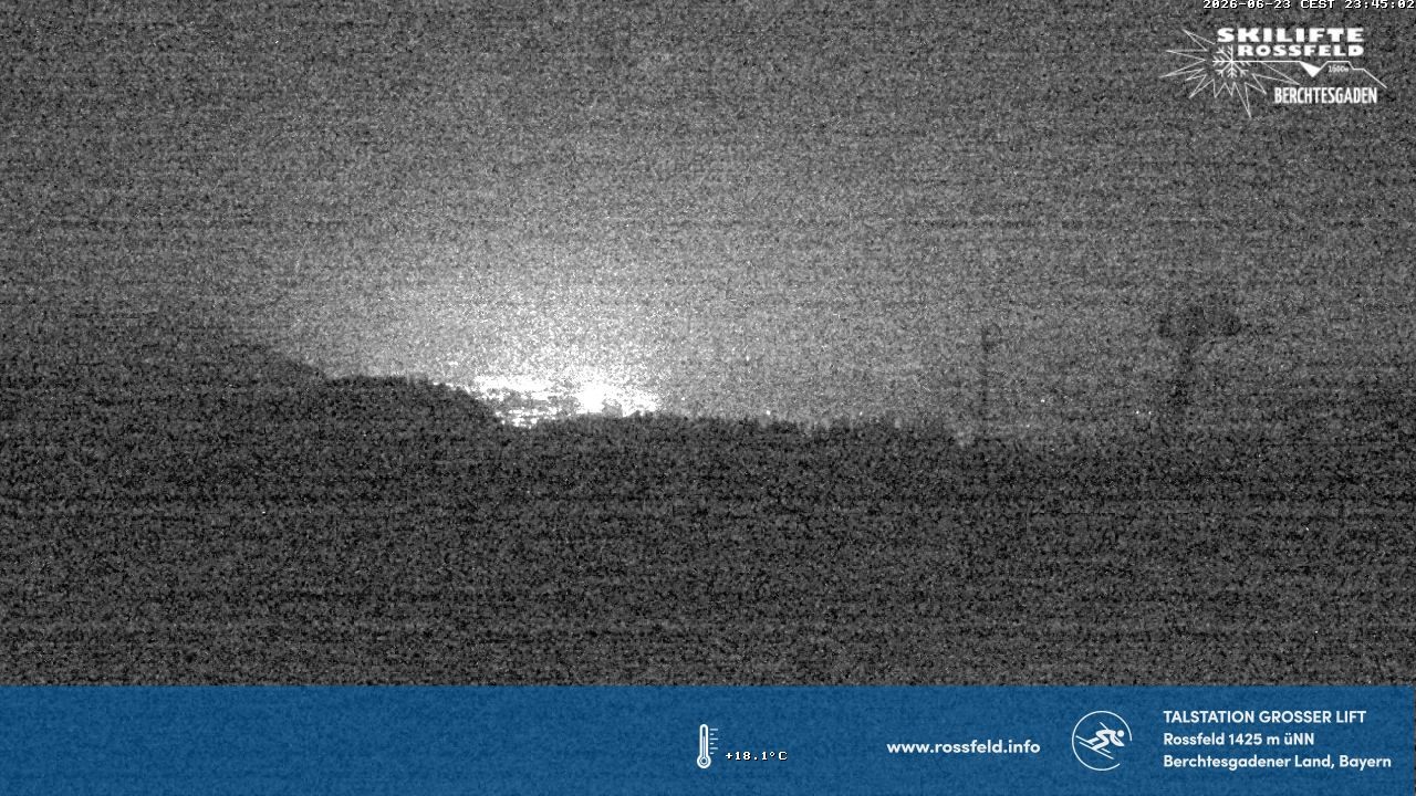 Archived image Webcam Rossfeld ski resort: Großer lift T-Bar
