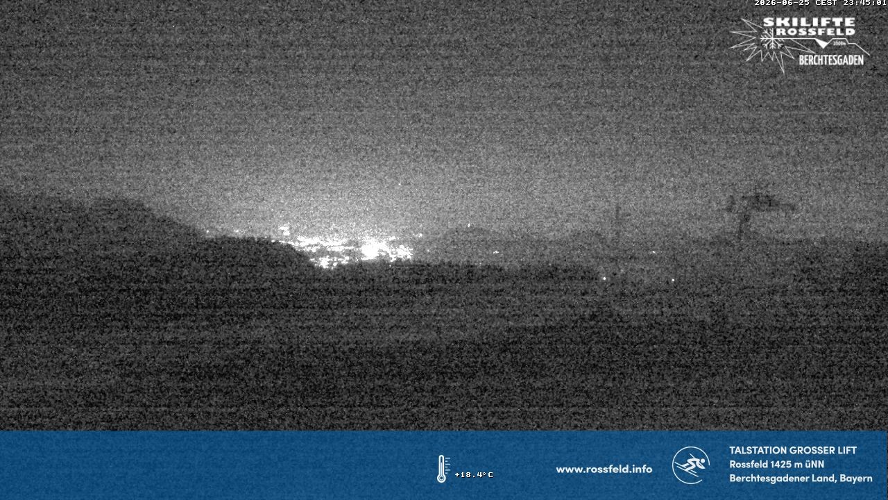 Archived image Webcam Rossfeld ski resort: Großer lift T-Bar