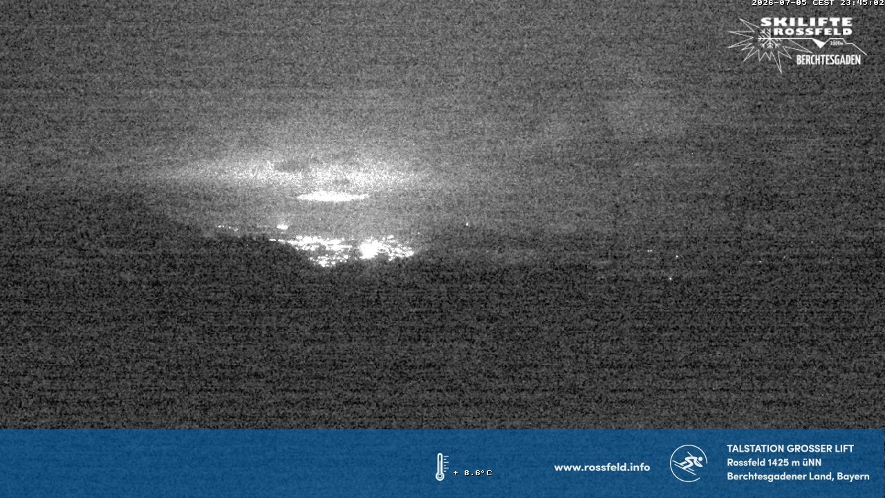 Archiv Foto Webcam Skigebiet Rossfeld: Großer Lift