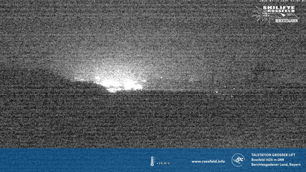 Archiv Foto Webcam Skigebiet Rossfeld: Großer Lift