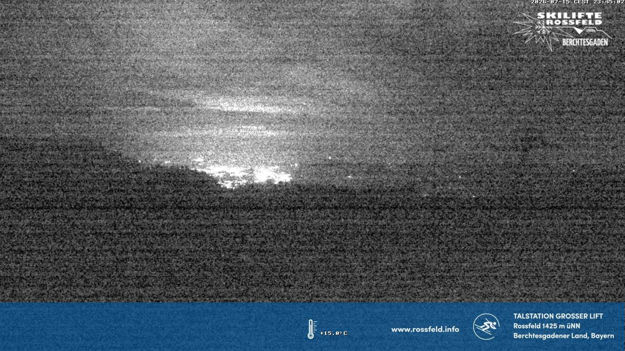 Archived image Webcam Rossfeld ski resort: Großer lift T-Bar