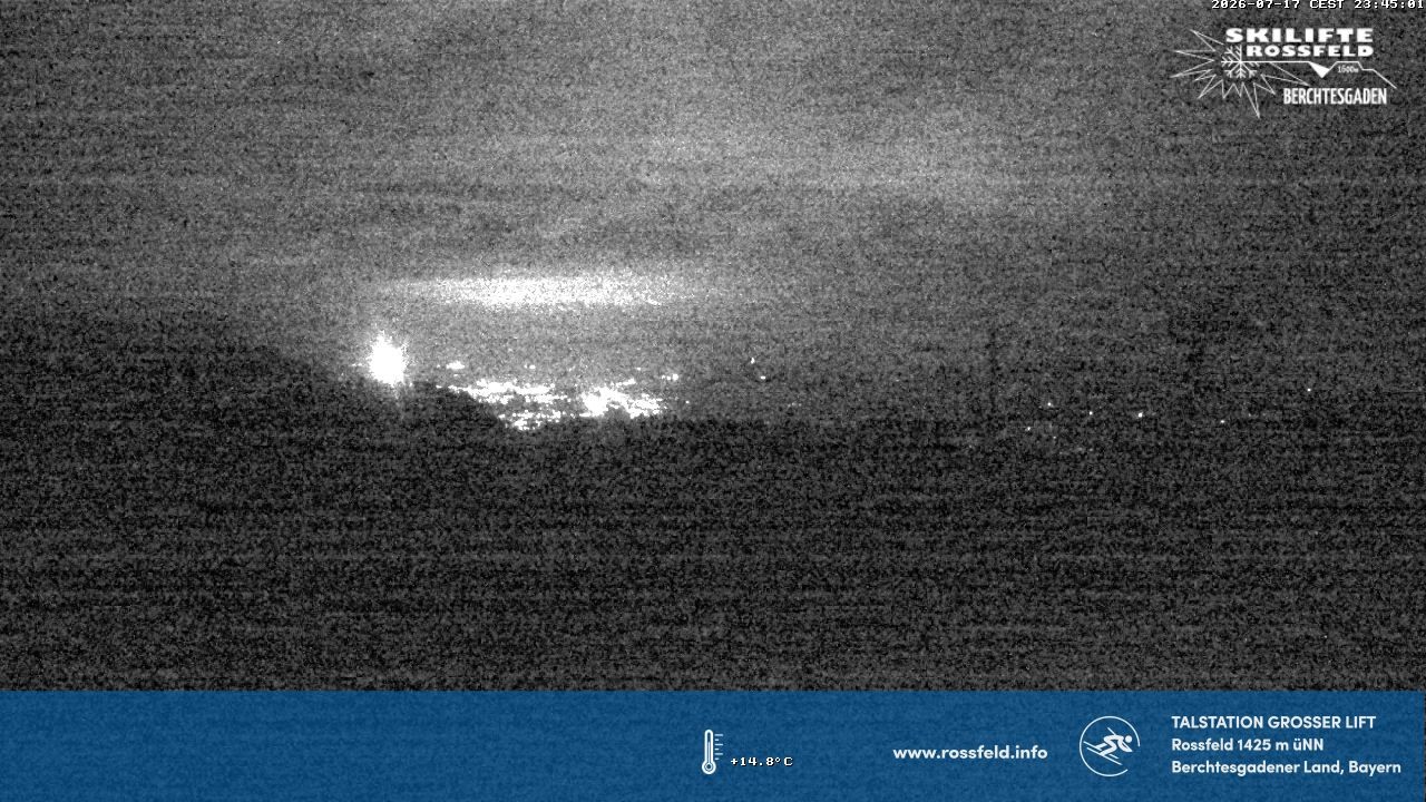 Archiv Foto Webcam Skigebiet Rossfeld: Großer Lift