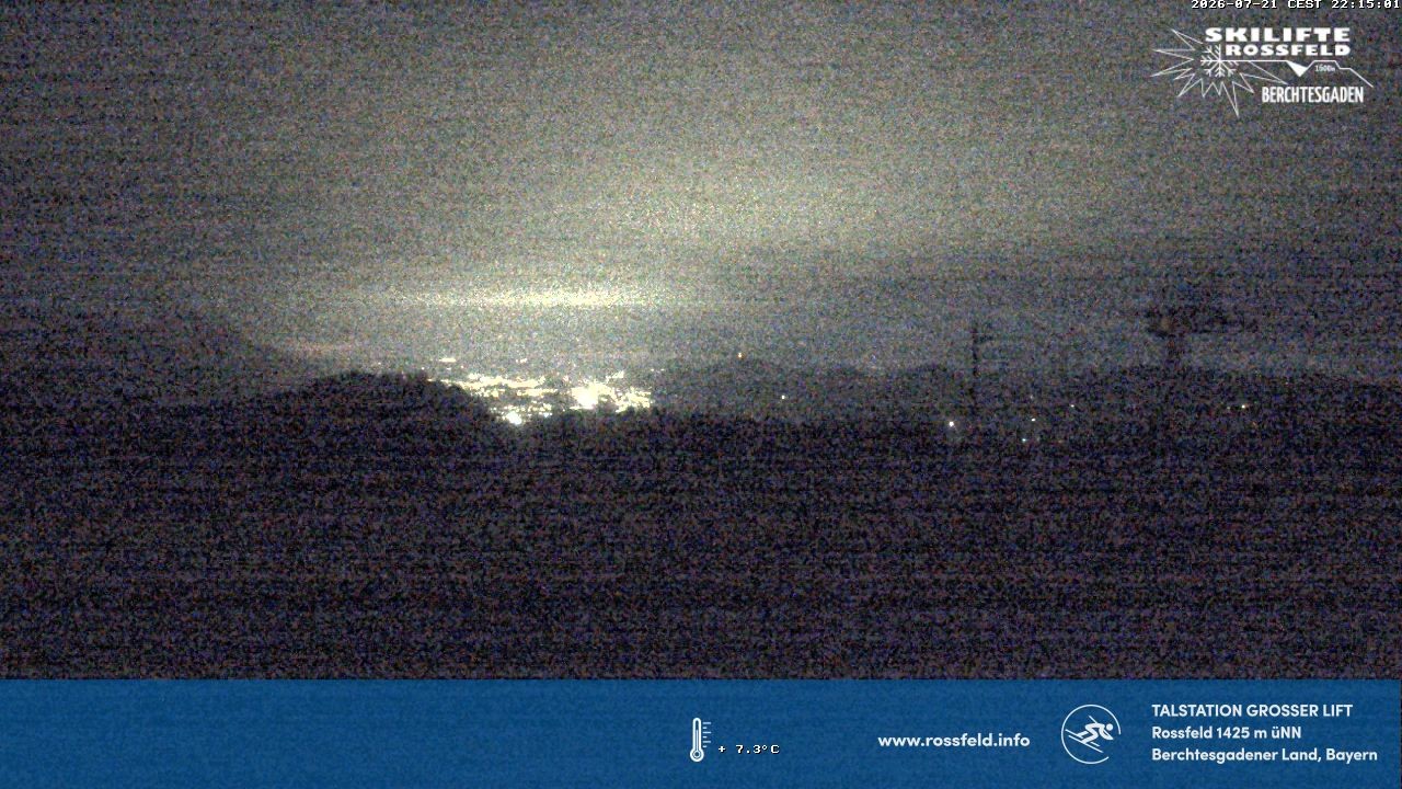 Archiv Foto Webcam Skigebiet Rossfeld: Großer Lift