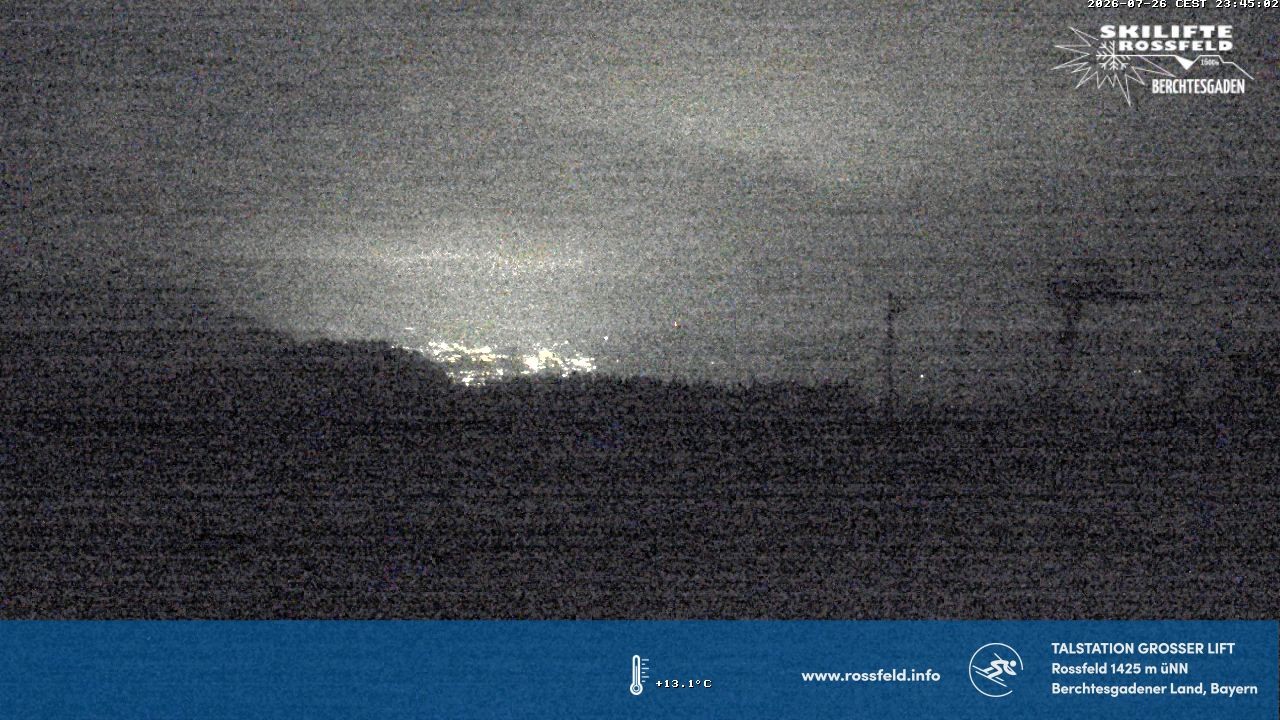 Archiv Foto Webcam Skigebiet Rossfeld: Großer Lift