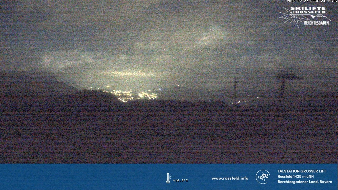 Archiv Foto Webcam Skigebiet Rossfeld: Großer Lift