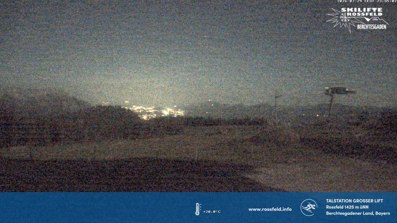Archiv Foto Webcam Skigebiet Rossfeld: Großer Lift