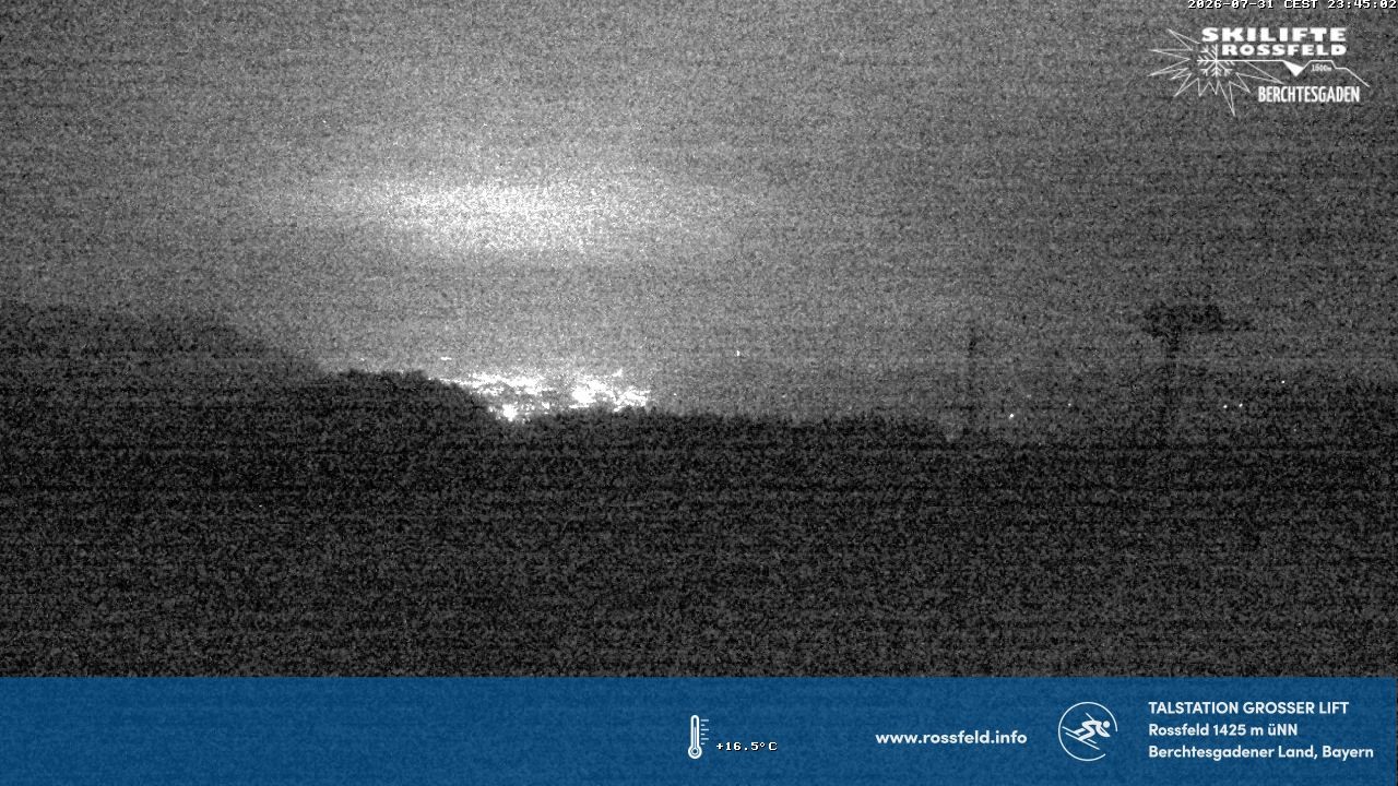 Archiv Foto Webcam Skigebiet Rossfeld: Großer Lift