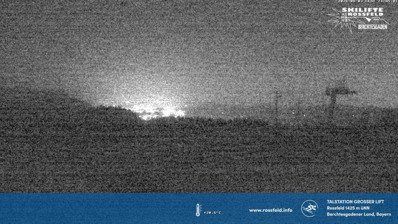 Archiv Foto Webcam Skigebiet Rossfeld: Großer Lift
