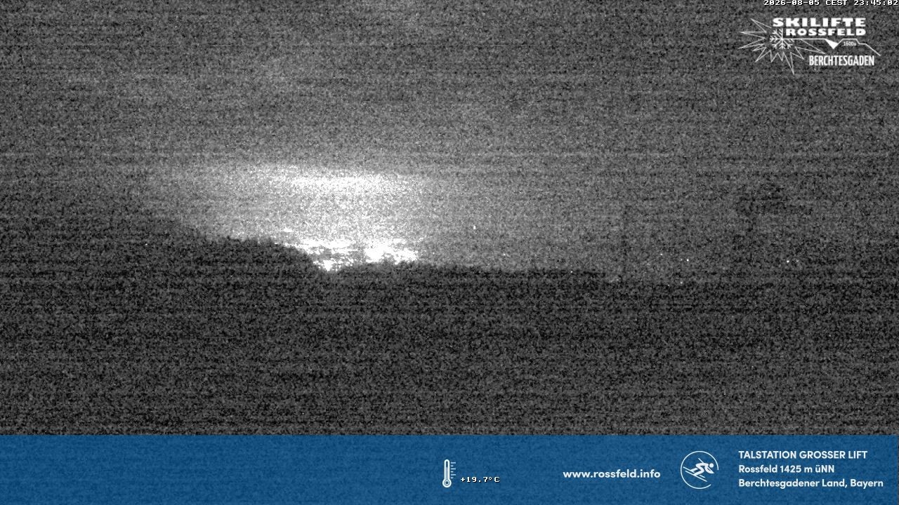 Archiv Foto Webcam Skigebiet Rossfeld: Großer Lift