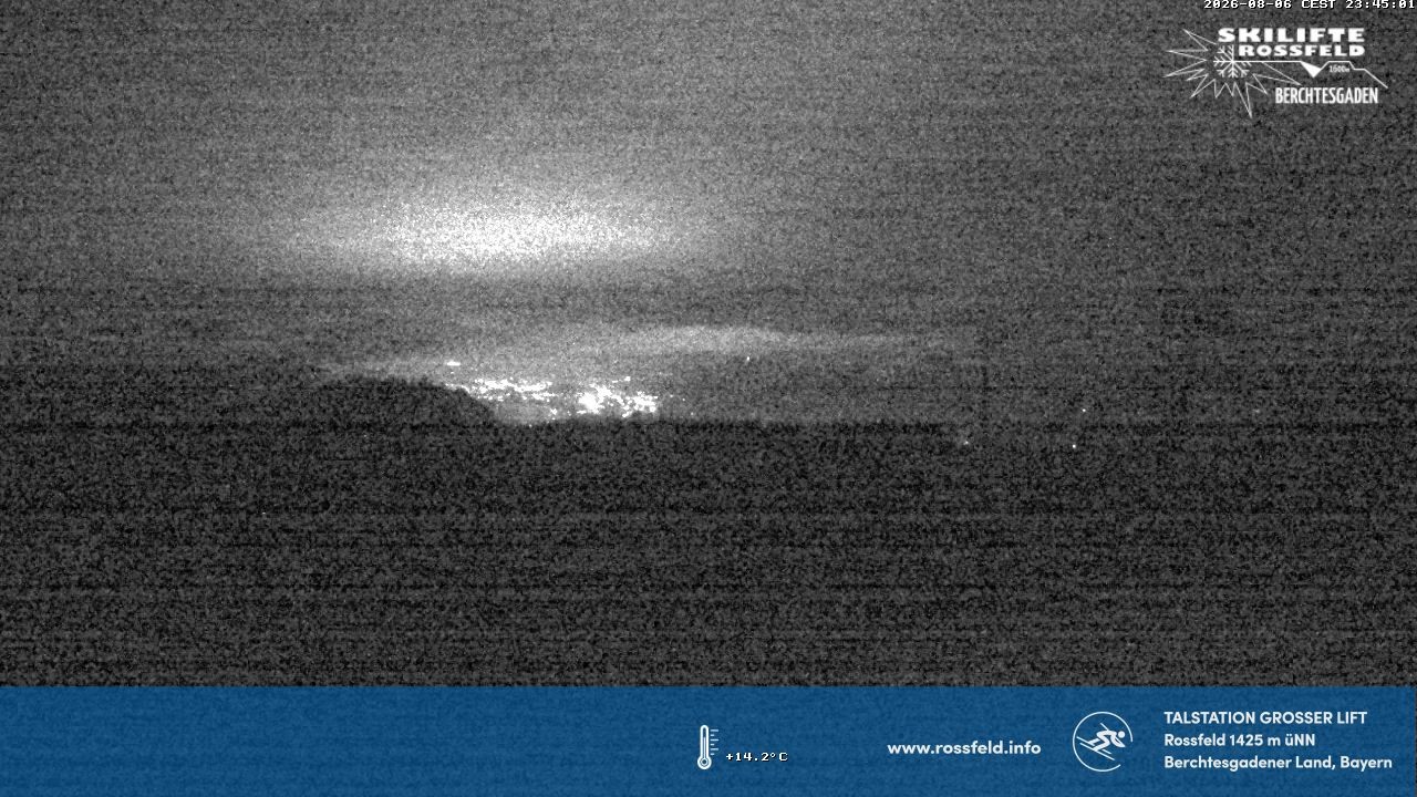 Archiv Foto Webcam Skigebiet Rossfeld: Großer Lift
