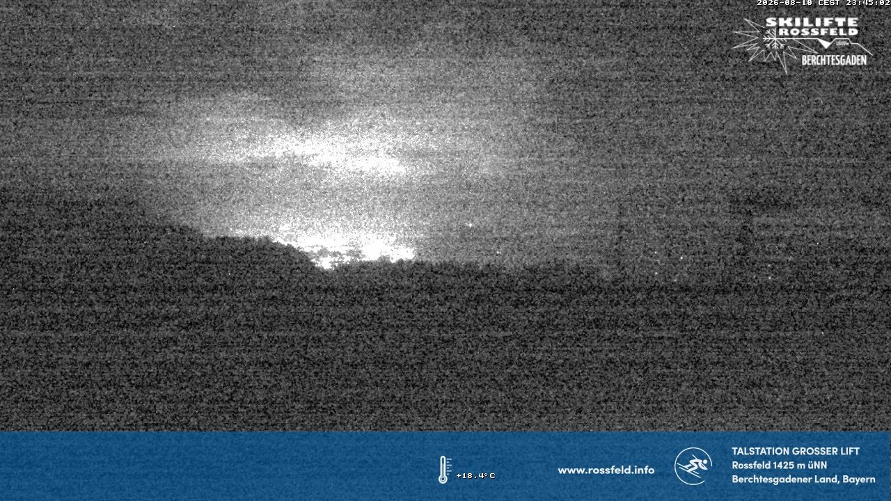 Archiv Foto Webcam Skigebiet Rossfeld: Großer Lift