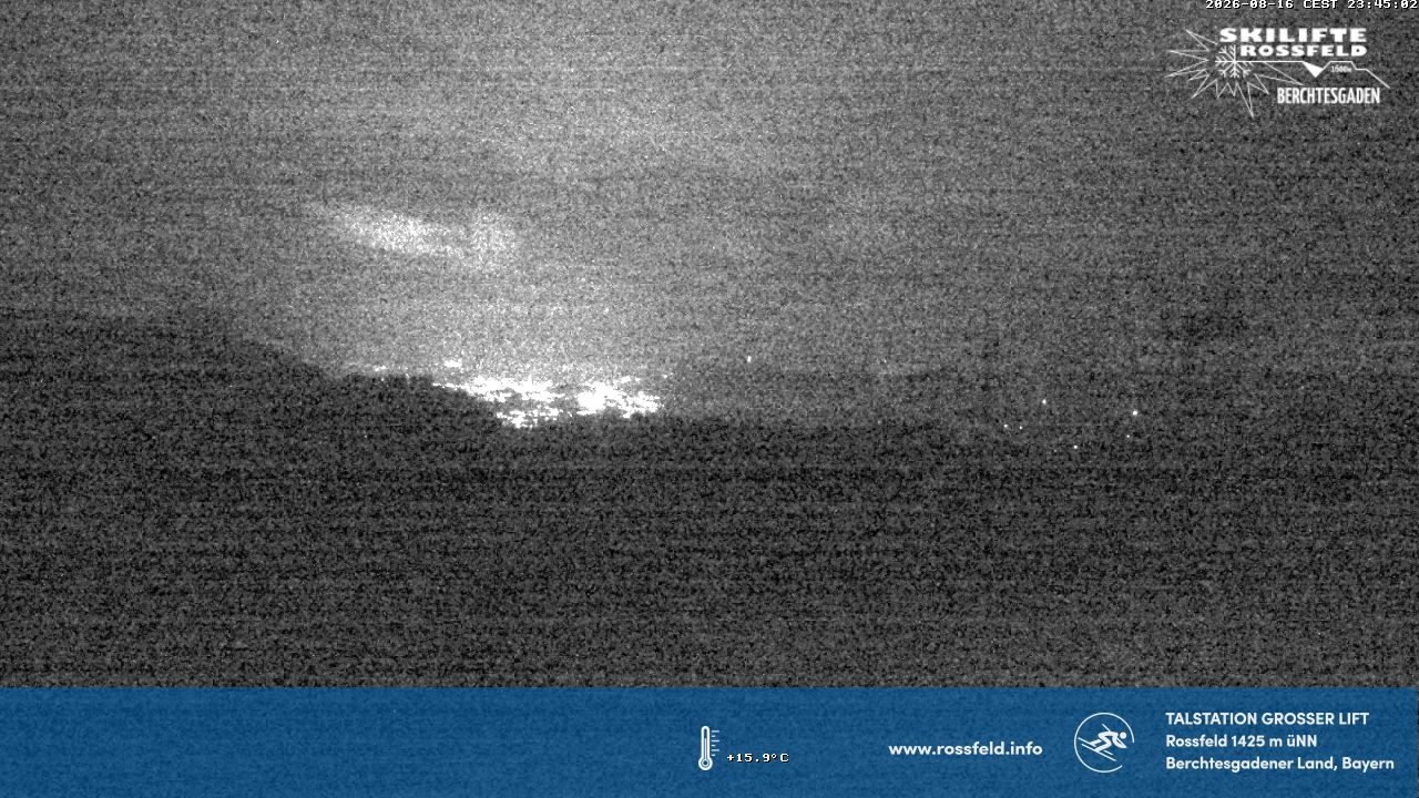Archived image Webcam Rossfeld ski resort: Großer lift T-Bar