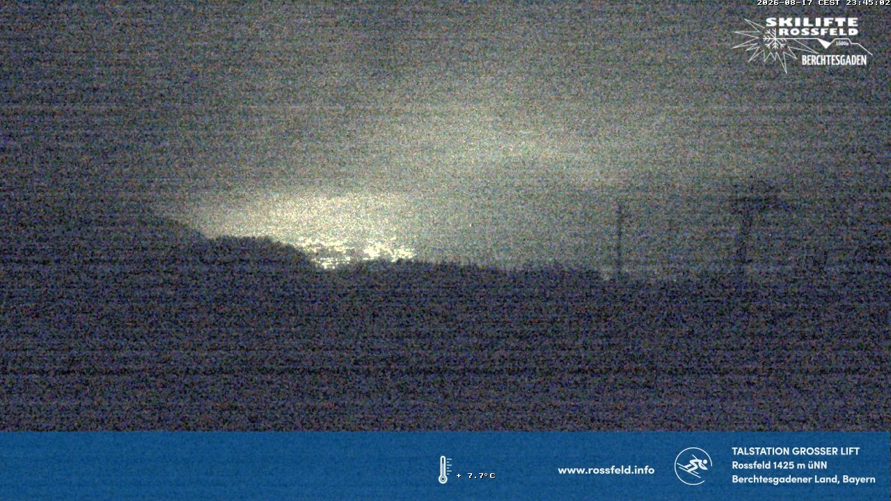 Archiv Foto Webcam Skigebiet Rossfeld: Großer Lift