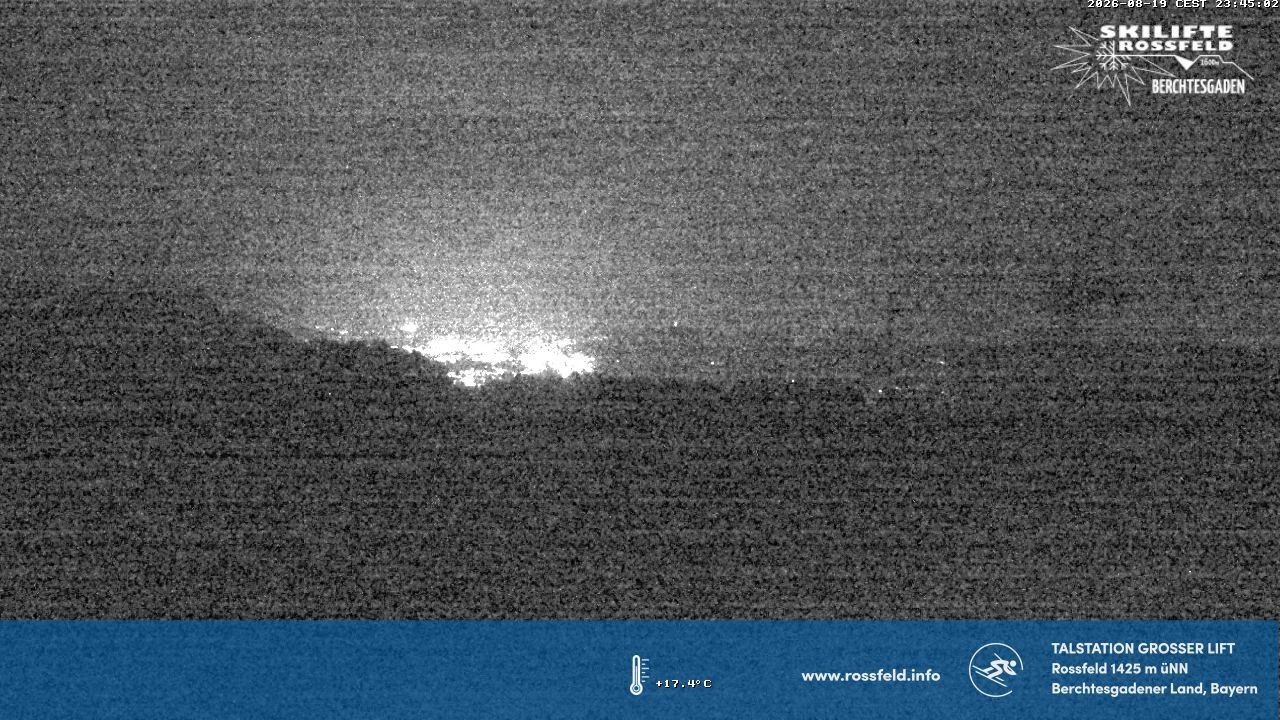 Archiv Foto Webcam Skigebiet Rossfeld: Großer Lift