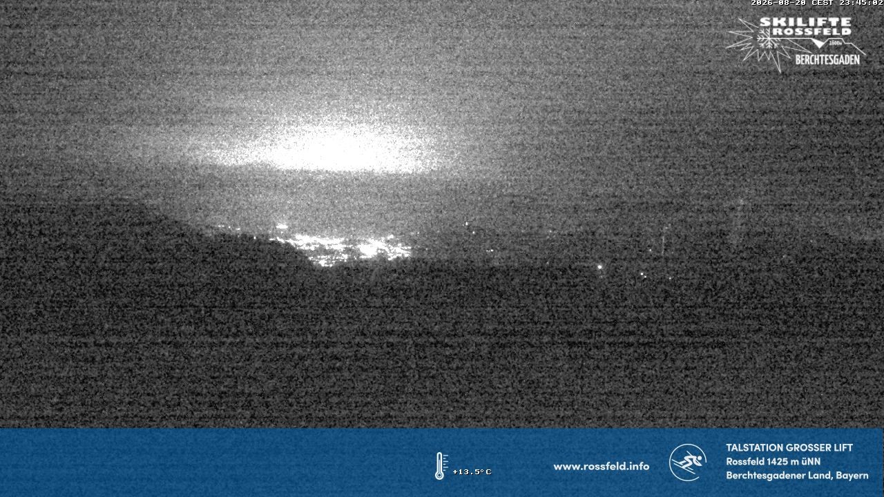 Archiv Foto Webcam Skigebiet Rossfeld: Großer Lift