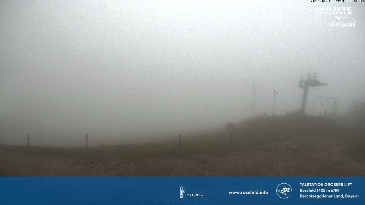 Archiv Foto Webcam Skigebiet Rossfeld: Großer Lift